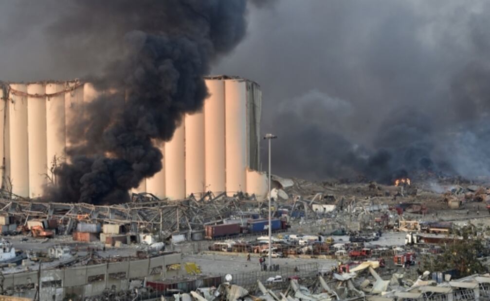 Fuentes médicas reportan al menos 10 muertos tras explosiones en Beirut