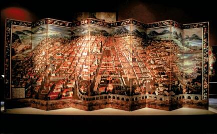 Biombo mexicano del siglo XVII, invitado especial en Museo el Prado