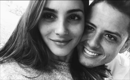 "Te amo", escribe "Chicharito" a Andrea Duro en su cumpleaños 