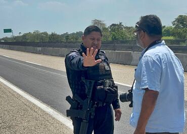 FOTOS: Así fue la agresión a fotoperiodista de EL UNIVERSAL en Tabasco