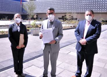 FGJ entrega solicitud para desafuero de Mauricio Toledo, investigado por enriquecimiento ilícito