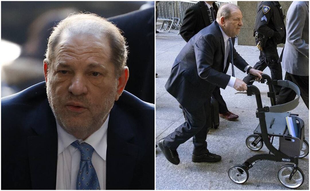 Harvey Weinstein padece desde hace tiempo toda una serie de afecciones, que incluyen problemas cardíacos, diabetes, apnea del sueño y problemas oculares. Foto: Archivo EFE y AP.