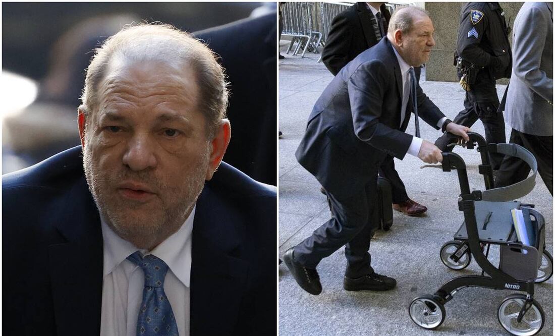 Harvey Weinstein padece desde hace tiempo toda una serie de afecciones, que incluyen problemas cardíacos, diabetes, apnea del sueño y problemas oculares. Foto: Archivo EFE y AP.