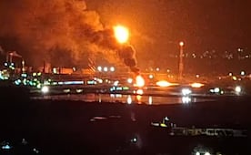Nuevo incendio en refinería de Salina Cruz; fuego en torre de enfriamiento alarma a habitantes