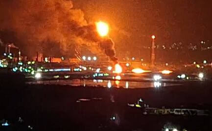 Nuevo incendio en refinería de Salina Cruz; fuego en torre de enfriamiento alarma a habitantes