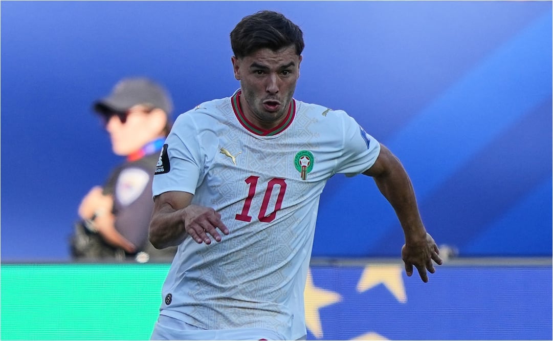 FOTO: AP - Brahim Díaz con la Selección de Marruecos