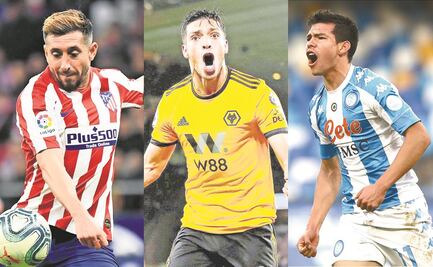 Cinco mexicanos en el once ideal de la Concacaf en el 2020