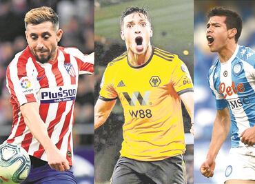 Cinco mexicanos en el once ideal de la Concacaf en el 2020