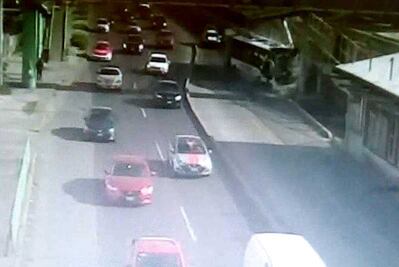 Así fue el choque de Mexibús en Ecatepec