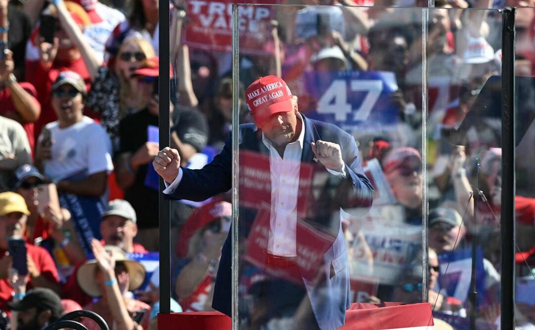 El candidato presidencial republicano Donald Trump. Foto: AFP