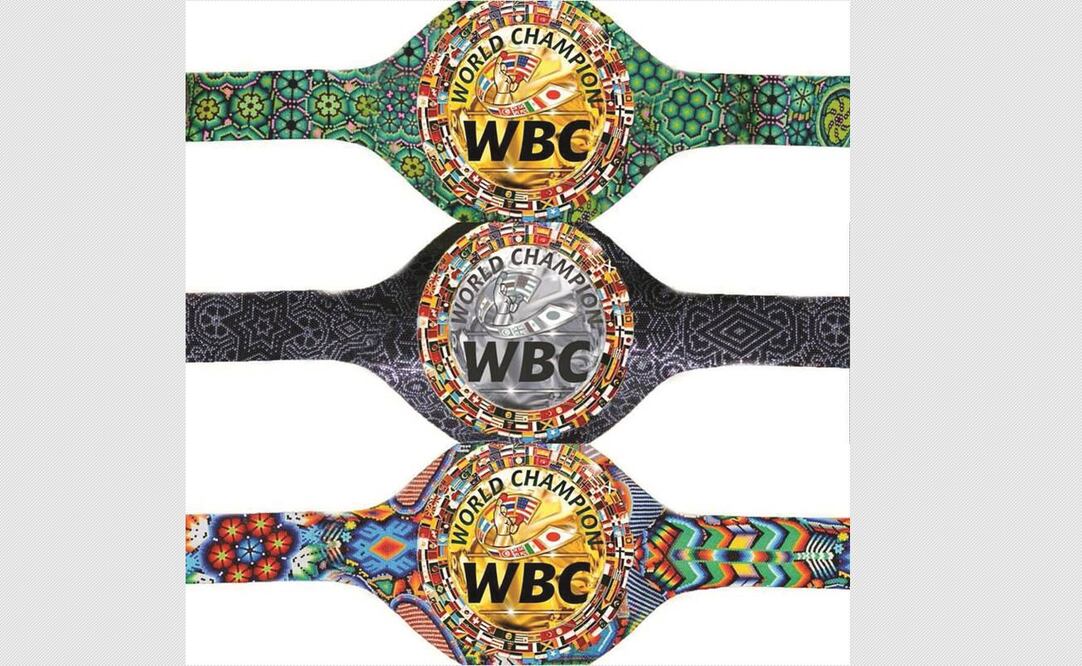 Los tres cinturones que se someterán a votación. Twitter