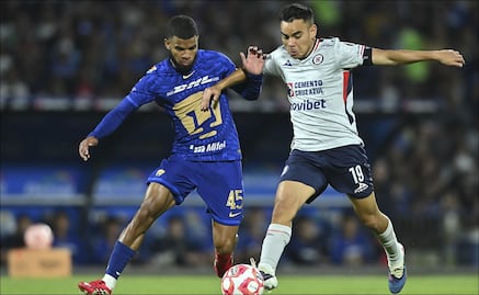 Pumas le arrebata la victoria a Cruz Azul en Ciudad Universitaria con mucha garra