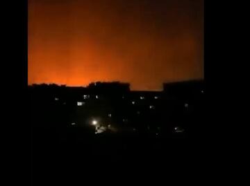 Video de las primeras explosiones en Ucrania por ofensiva rusa de Putin