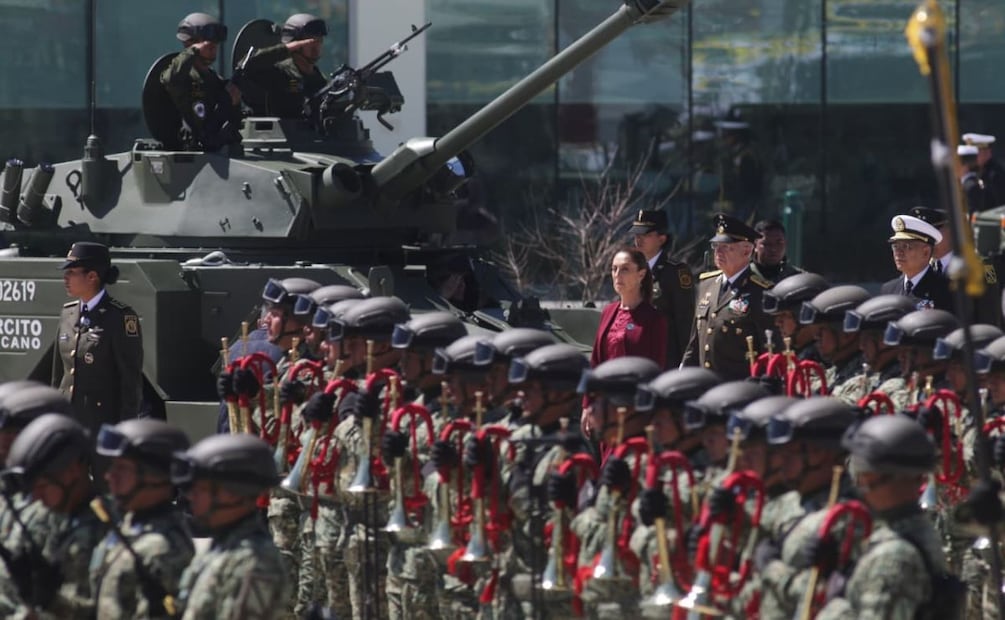 Día del Ejército Mexicano. 19 de febrero de 2026. Puebla. Foto: Carlos Mejía | El Universal