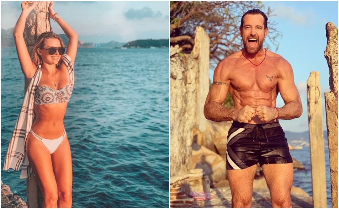 Irina Baeva y Gabriel Soto. FOTO: Instagram