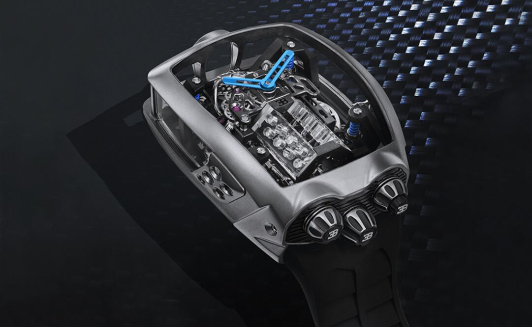 Jacob & Co. X Bugatti Chiron Tourbillon.