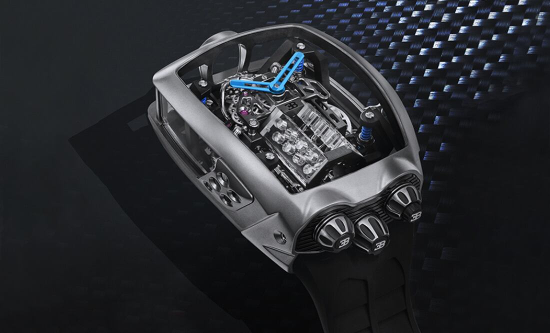 Jacob & Co. X Bugatti Chiron Tourbillon.