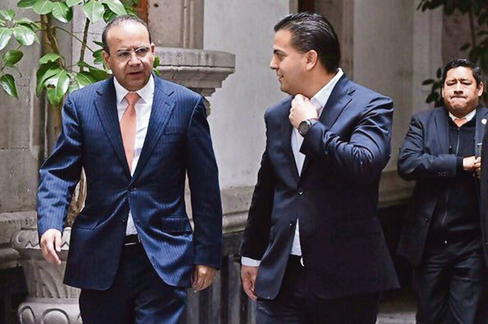 Alfonso Navarrete, secretario de Gobernación; tras reunirse con el presidente nacional del PAN, Damián Zepeda, dijo que la dependencia trabajará de manera eficiente en los meses que le restan al sexenio. (TOMADA DE TWITTER)