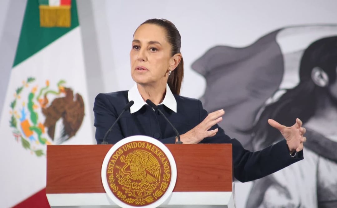 La Presidenta de México, Claudia Sheinbaum Pardo, encabeza la conferencia matutina "las mañaneras del pueblo”. Ciudad de México, 12 de Marzo 2026. Foto: Luis Camacho | El Universal