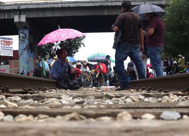 Hoy vence plazo para que CNTE desbloquee vías del tren en Michoacán
