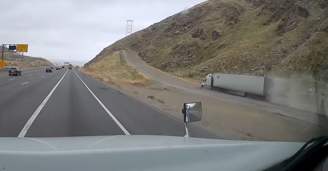 Video: Así funciona la rampa de frenado de emergencia en las autopistas