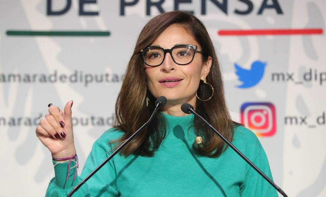 Diputada Laura Ballesteros de Movimiento Ciudadano. Foto: Especial