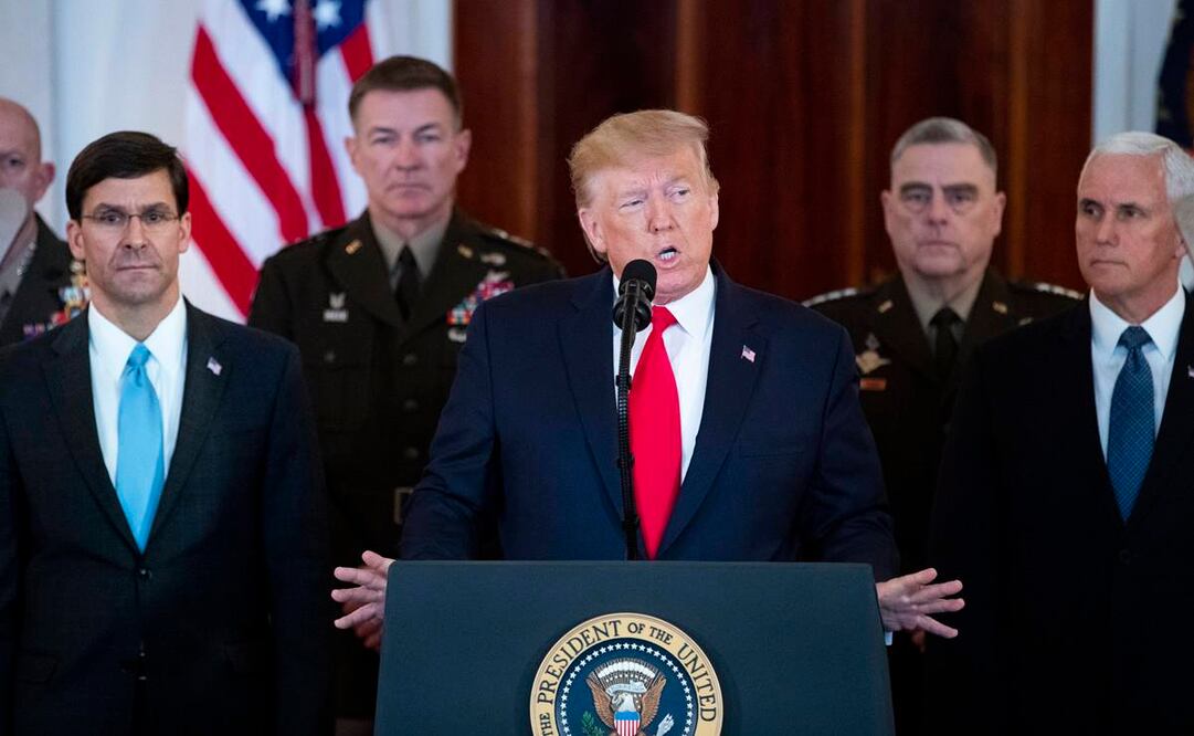 El presidente Donald Trump afirmó que Qasem Soleimani estaba organizando un ataque terrorista inminente (Foto: EFE)