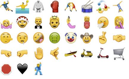 Llegarán al iPhone 74 nuevos emojis