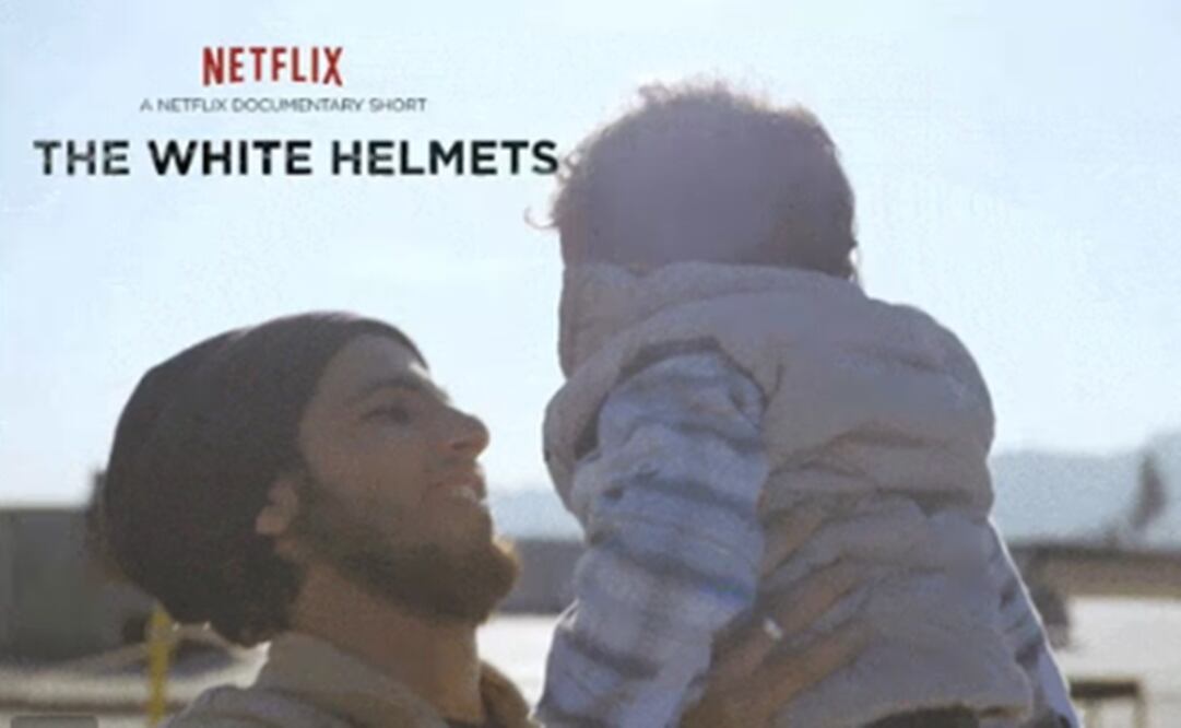 "The White Helmets" es un documental sobre los rescatistas en la guerra civil de Siria FOTO: TWITTER