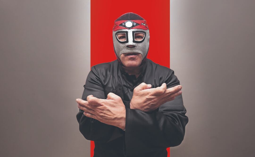 Luchar con tapa le permite ser otro en el ring. ARCHIVO EL UNIVERSAL