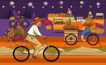 ¡Prepara el disfraz! Paseo nocturno en bicicleta por Día de Muertos llegará a Paseo de la Reforma