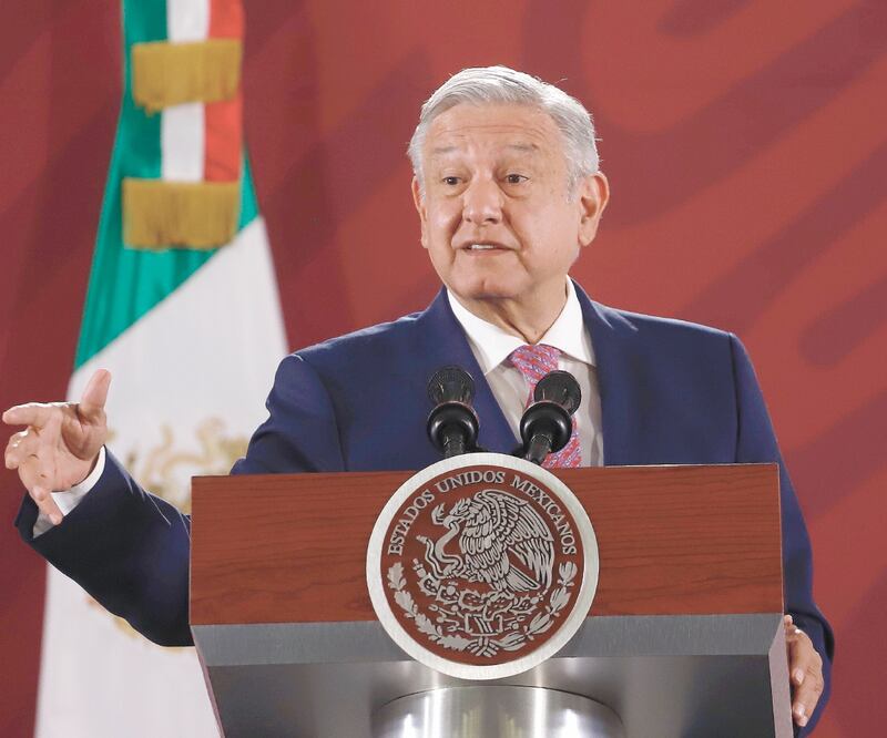 El presidente Andrés Manuel López Obrador dijo que dio la instrucción de que la Sedena se hiciera cargo de la protección de Evo Morales. Foto: BERENICE FREGOSO. EL UNIVERSAL