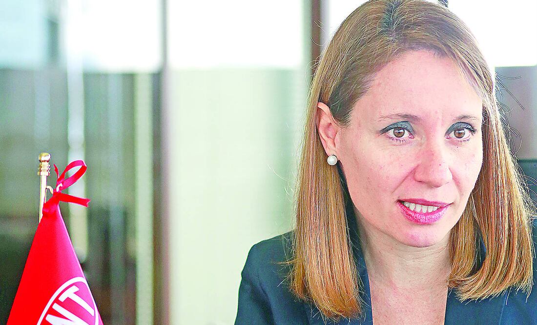 Para mantener el crecimiento de Dupont en México, Claudia Jañez adelanta la llegada de un nuevo material llamado Corian (ALEJANDRA LEYVA. EL UNIVERSAL)