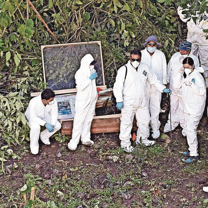 El equipo argentino no encontró evidencia específica que ligara los eventos de fuego en el basurero de Cocula a la noche del 26 al 27 de septiembre de 2014. Foto: ARCHIVO EL UNIVERSAL