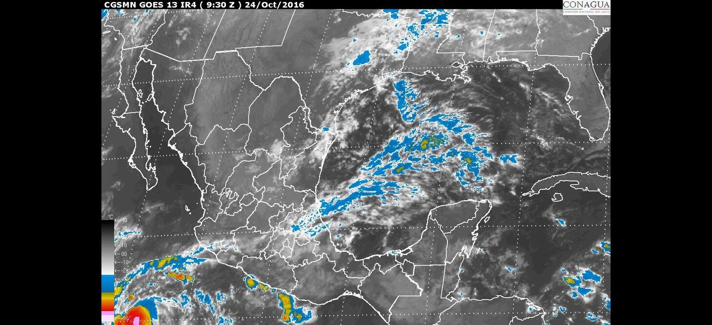 Continuarán las lluvias de diversa intensidad en todo México