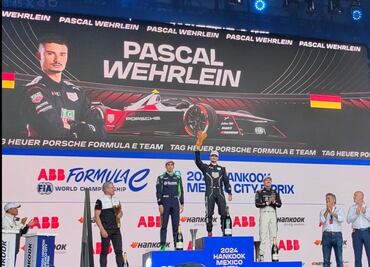 Pascal Wehrlein gana el E-Prix CDMX 2024 de la Fórmula E