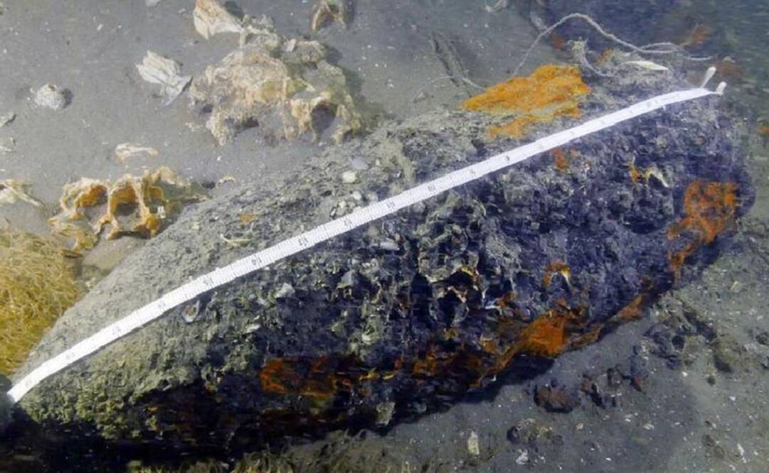 El barco, entonces un moderno navío de guerra que había sido fabricado por una firma británica, fue hallado el año pasado fortuitamente. FOTO: Xinhua.