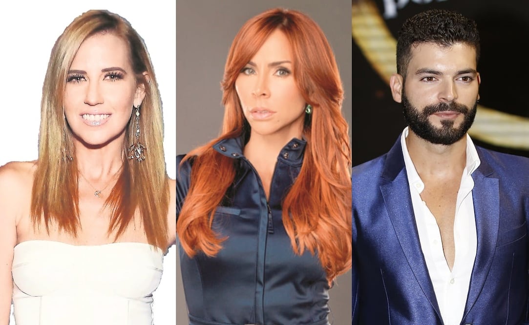 De izquierda a derecha Raquel Bigorra, Aylín Mujica, Adrián Di Monte. Fotos: Archivo/ EL UNIVERSAL.