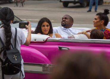 Kim Kardashian y Kanye West visitan La Habana