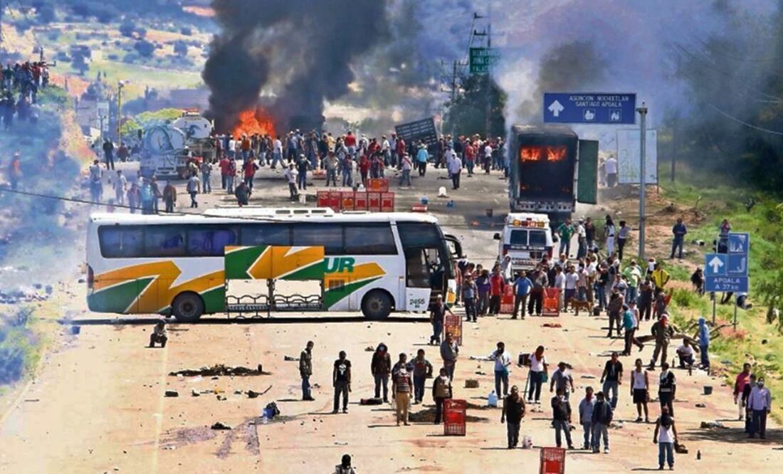 La FGR se pronunció y emitió una tarjeta informativa sobre la investigación realizada por el trágico operativo de la extinta Policía Federal en Asunción Nochixtlán, Oaxaca, en junio de 2016. Foto: archivo/EL UNIVERSAL