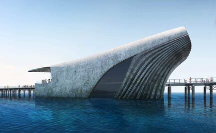 Crearán observatorio en forma de ballena para ver la vida marina