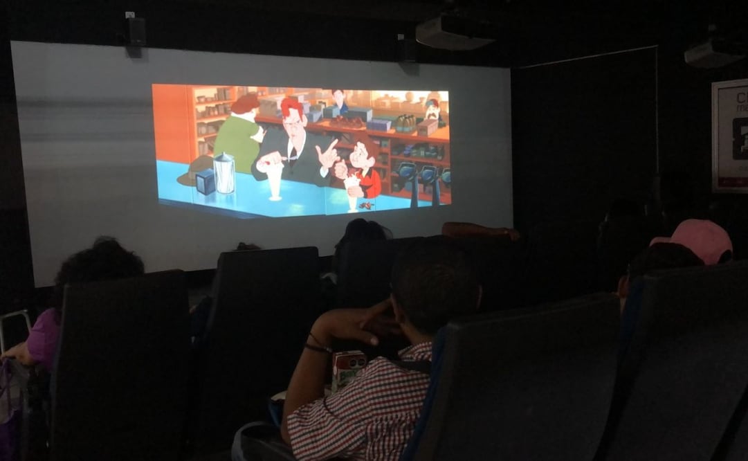 Cine del Metro ofrece funciones gratuitas en estación Zapata; habrá cuatro películas durante agosto.
Foto: Especial.