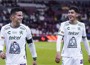 León tiene noche redonda en Guadalajara; sumó tres unidades y debutó a James Rodríguez
