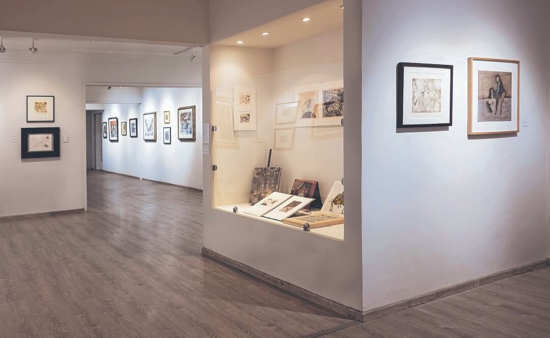 La exposición Francisco Toledo. Fábulas, mitos y magia está integrada por 124 piezas del reconocido artista de origen oaxaqueño. Foto: de PABLO GOEBEL FINE ARTS