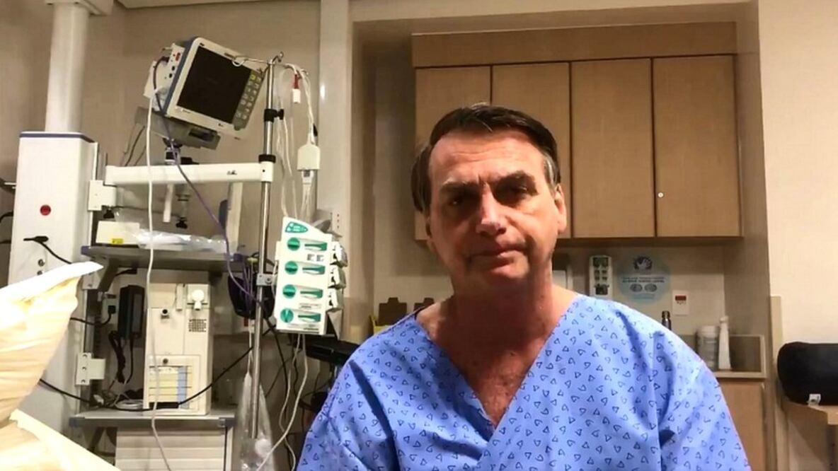 Jair Bolsonaro permanece hospitalizado y con indicios de neumonía