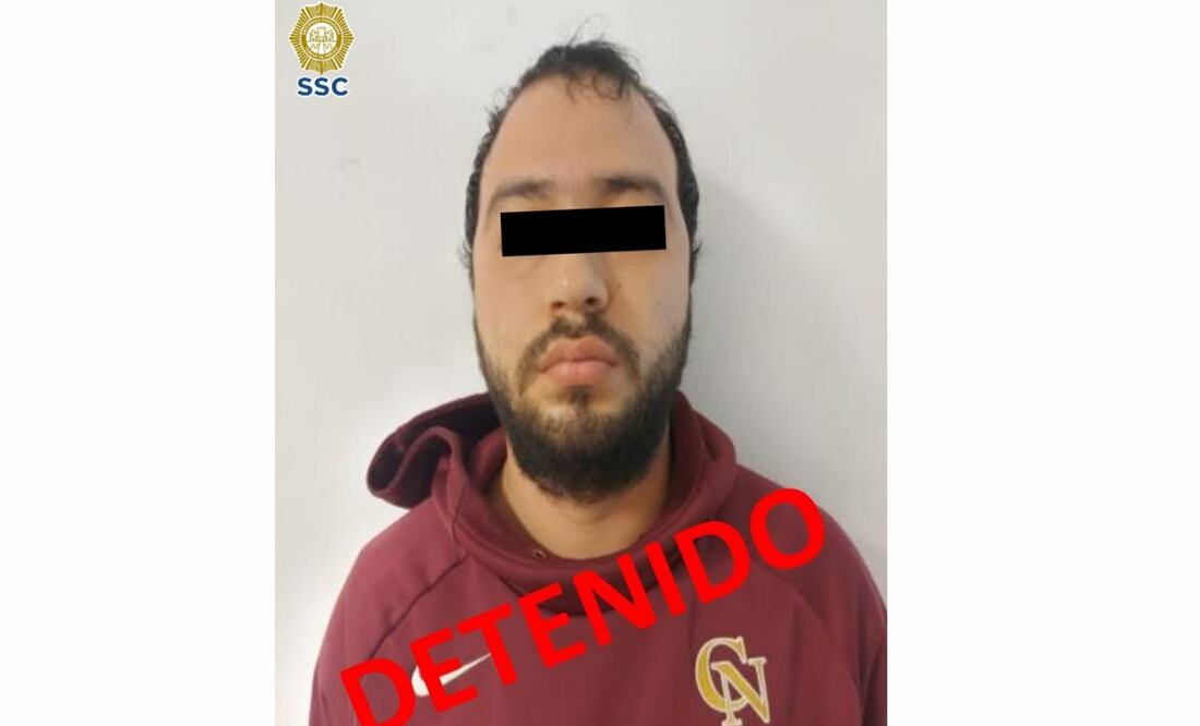 Erick “N”, acusado del asesinato de un hombre en Plaza Carso ya fue vinculado a proceso (13/02/2025). Foto: Especial