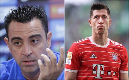 Xavi reconoce que Lewandowski es “una opción” para reforzar al Barcelona