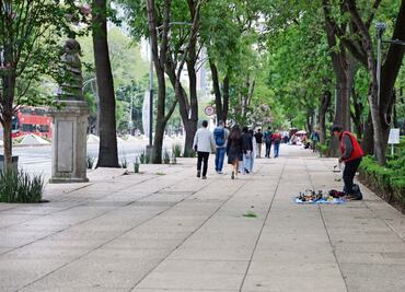 Avanza el retiro de ambulantes en Reforma