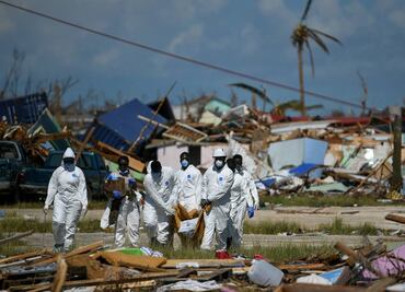 Sube a 50 la cifra de muertos por el paso del huracán "Dorian" en las Bahamas