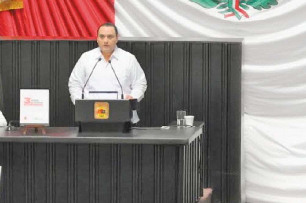 Reitera su inocencia. Roberto Borge Angulo, ex gobernador de Quintana Roo, insiste en su inconformidad con la extradición que solicita México (ARCHIVO EL UNIVERSAL)